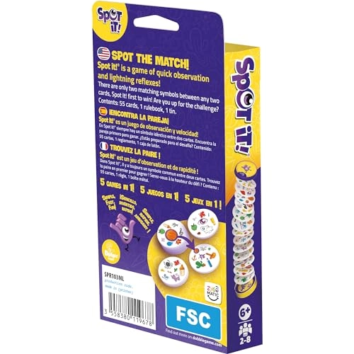 Spot It! Classic - Pocket Eco Edition - Card Game