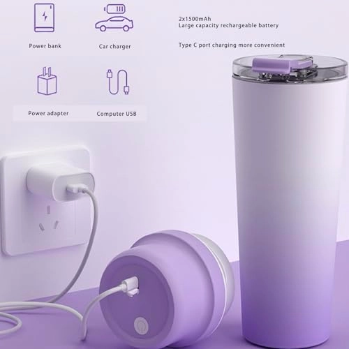Stainless Steel Blender Cup - 60W 650ml
