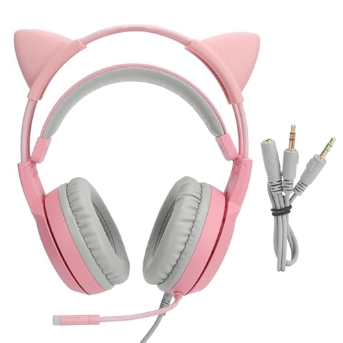Cat Ear Headphone Wired Headphone