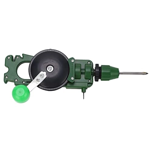 Multifunctional Hand Crank Drill - ABS Material Knife Sharpener Glass Cutter