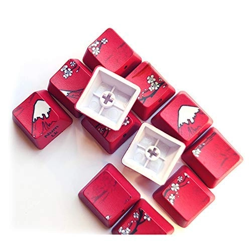 12 keycap Set - Mount Fuji PBT OEM