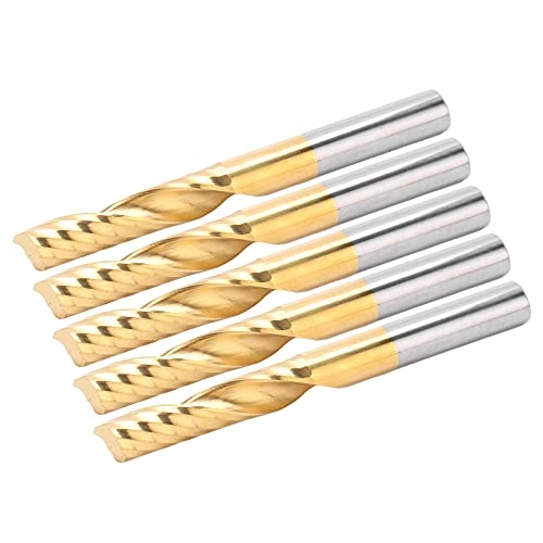 MasYosh Spiral Router Bits - 6mm 6mm 5pcs