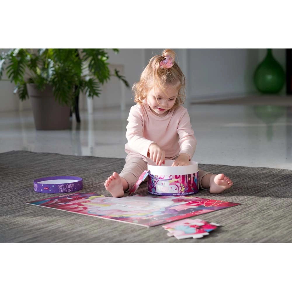 The Magic Unicorn Book & Puzzle - Suitable for 3 years & above