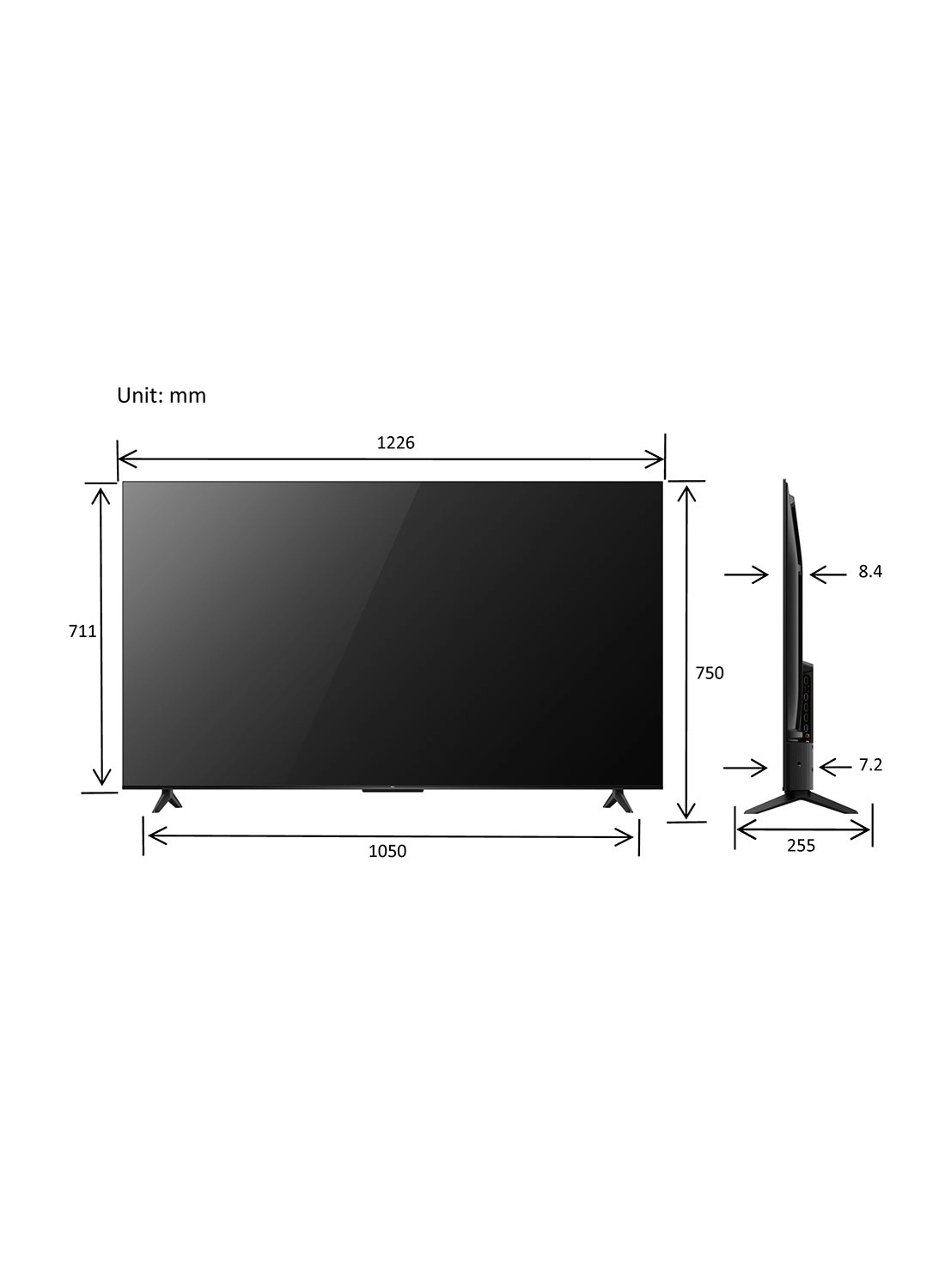 55P69B - 55 inch