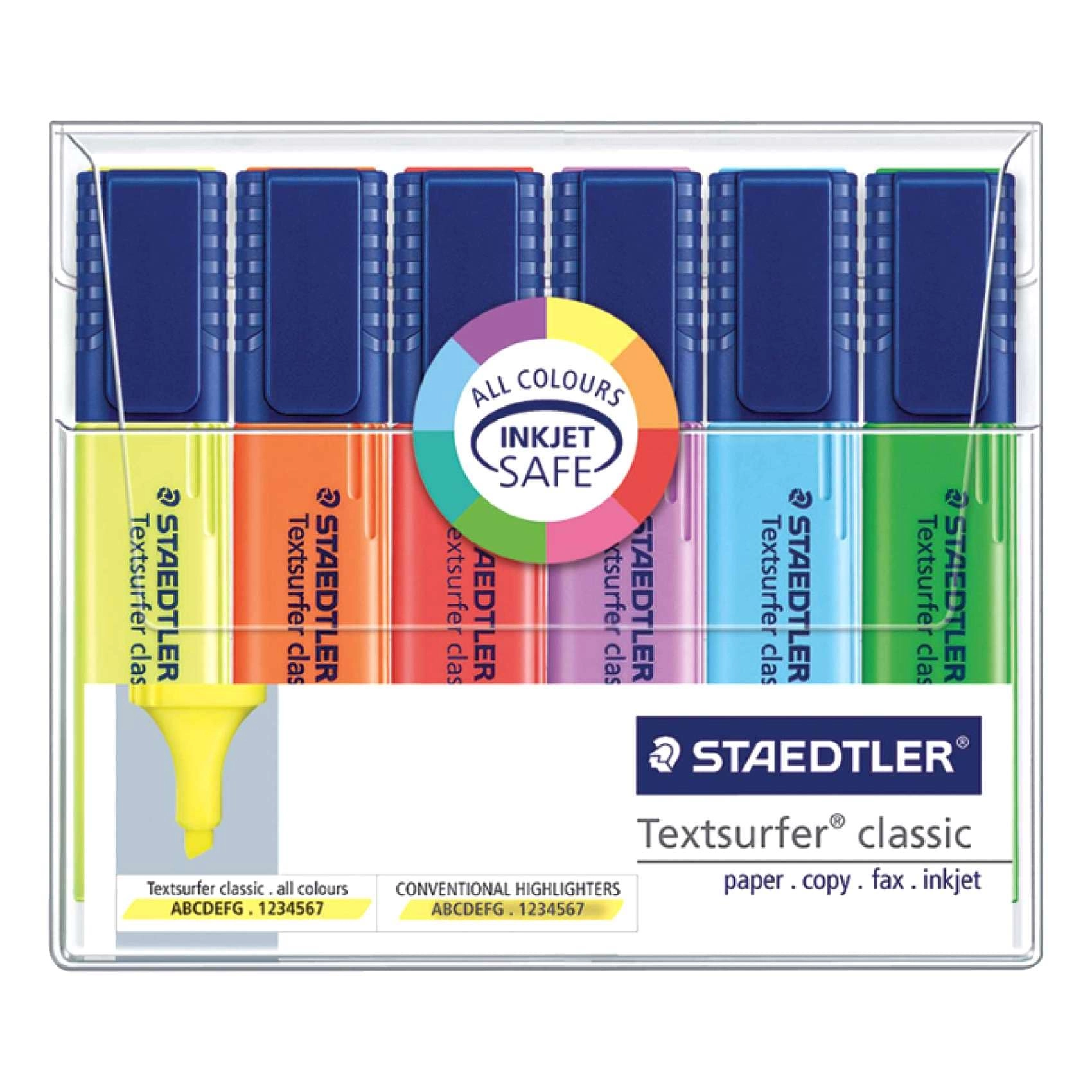 Textsurfer - Assorted Colours chisel tip