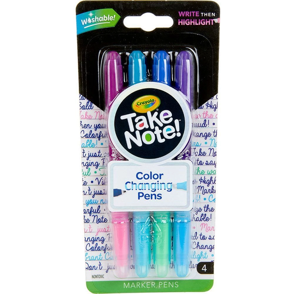 Crayola Color-Changing Pens - 4 Pack