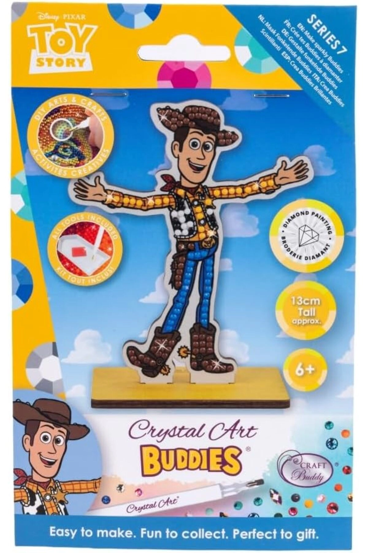 COLOR LAND CHILDRENS TOYS CENTER LLC Crystal Art Buddy Woody - 6+ years