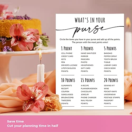 What's in Your Purse - Adult 30 piece(s)