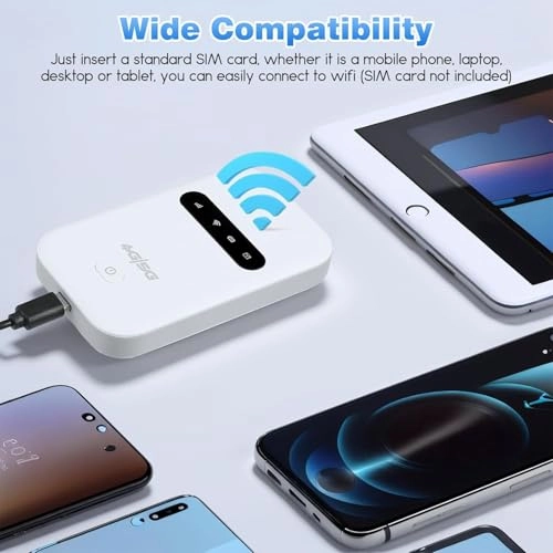 Portable WiFi 4G Travel Router - 4G LTE 802.11 b/g/n 300Mbps