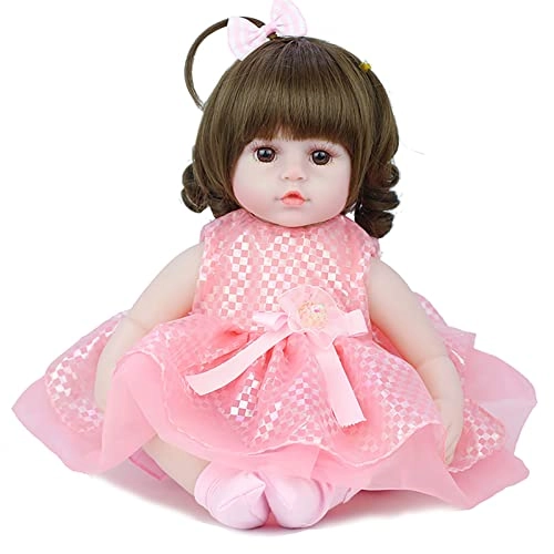 Reborn Baby Doll - 16.5 Inch Vinyl Toddler Girl