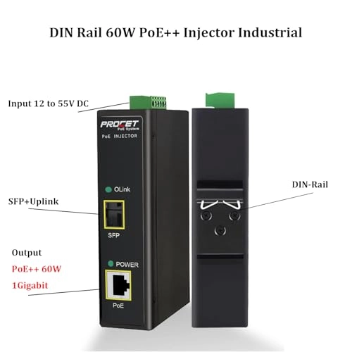PT-PSE105GW-E-10 - 55V 60W 2 PoE pairs IEEE802.3bt 2.5GbE/5GbE/10GbE