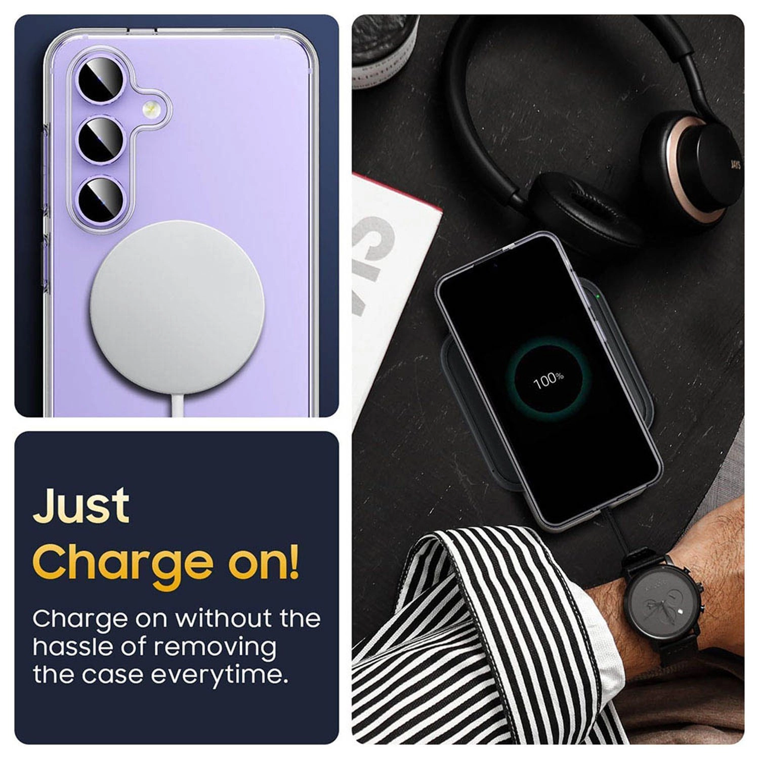 TR-CC2432 Clear Case for Samsung Galaxy S24 Plus