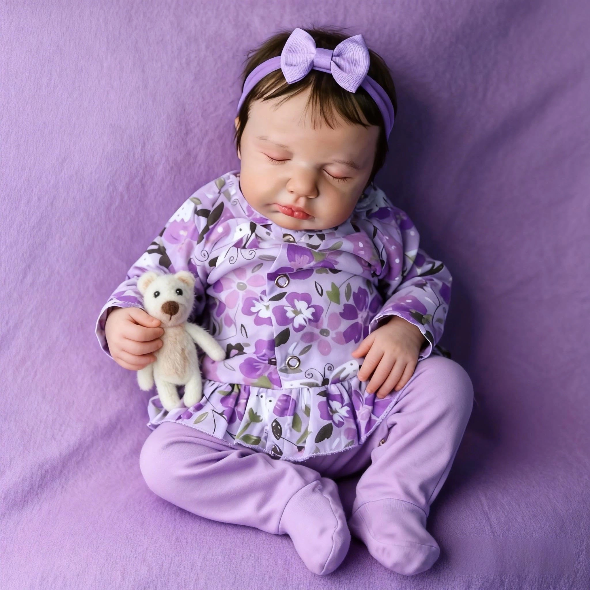 LOULOU Reborn Baby Doll - 20 Inch Vinyl Girl Ages 3+