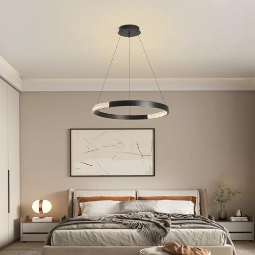 Modern LED Bedroom Chandelier - Dimmable