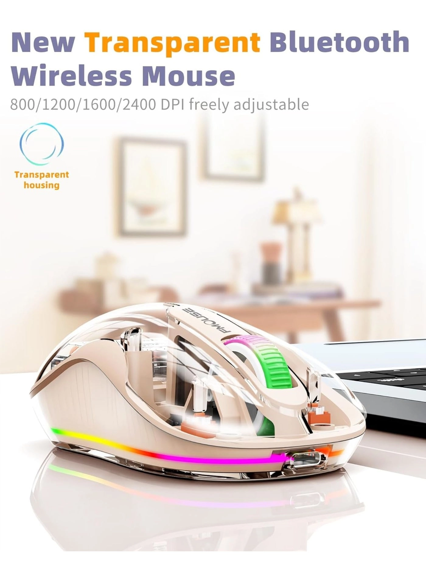 Transparent Mouse - Wireless