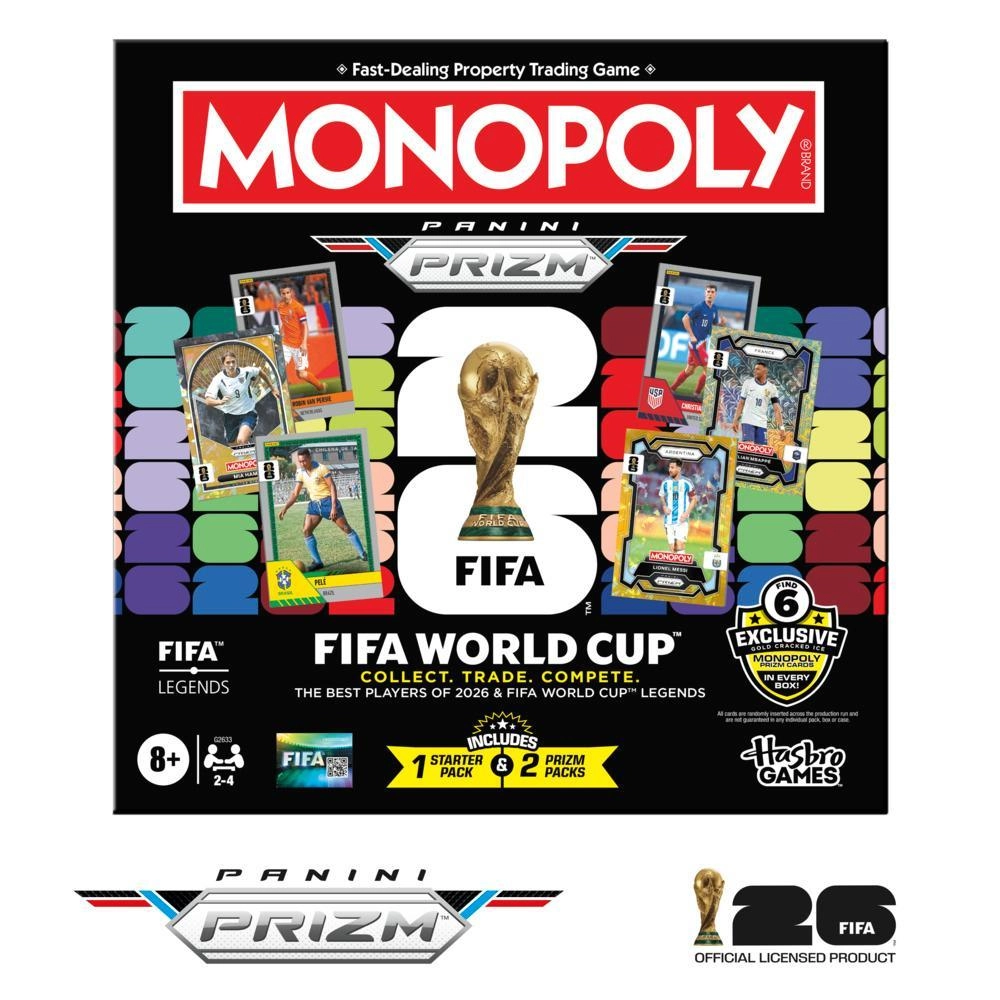 Hasbro Monopoly Panini Prizm: FIFA World Cup