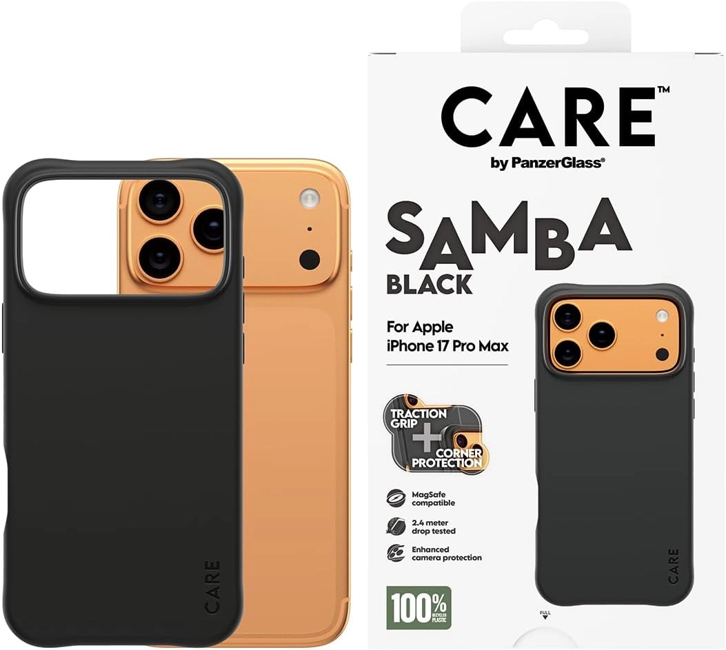PanzerGlass Care Fashionable Case with MagSafe for Apple iPhone 17 Pro Max