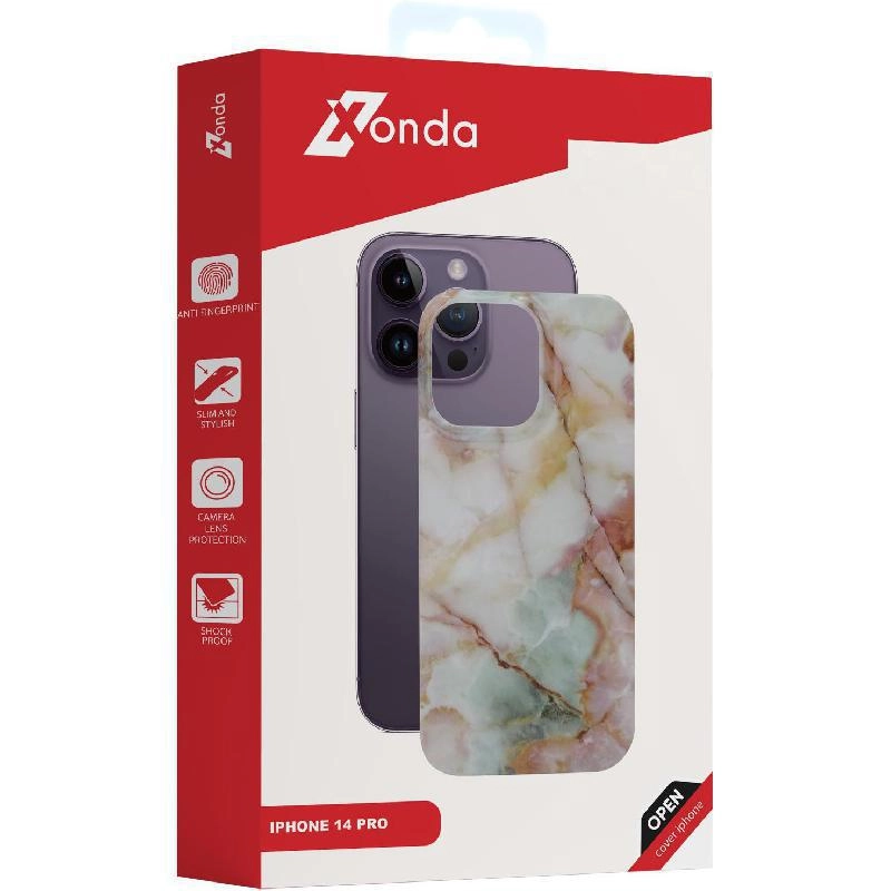 Xonda Back Cover Mobile Case - Natural Marble