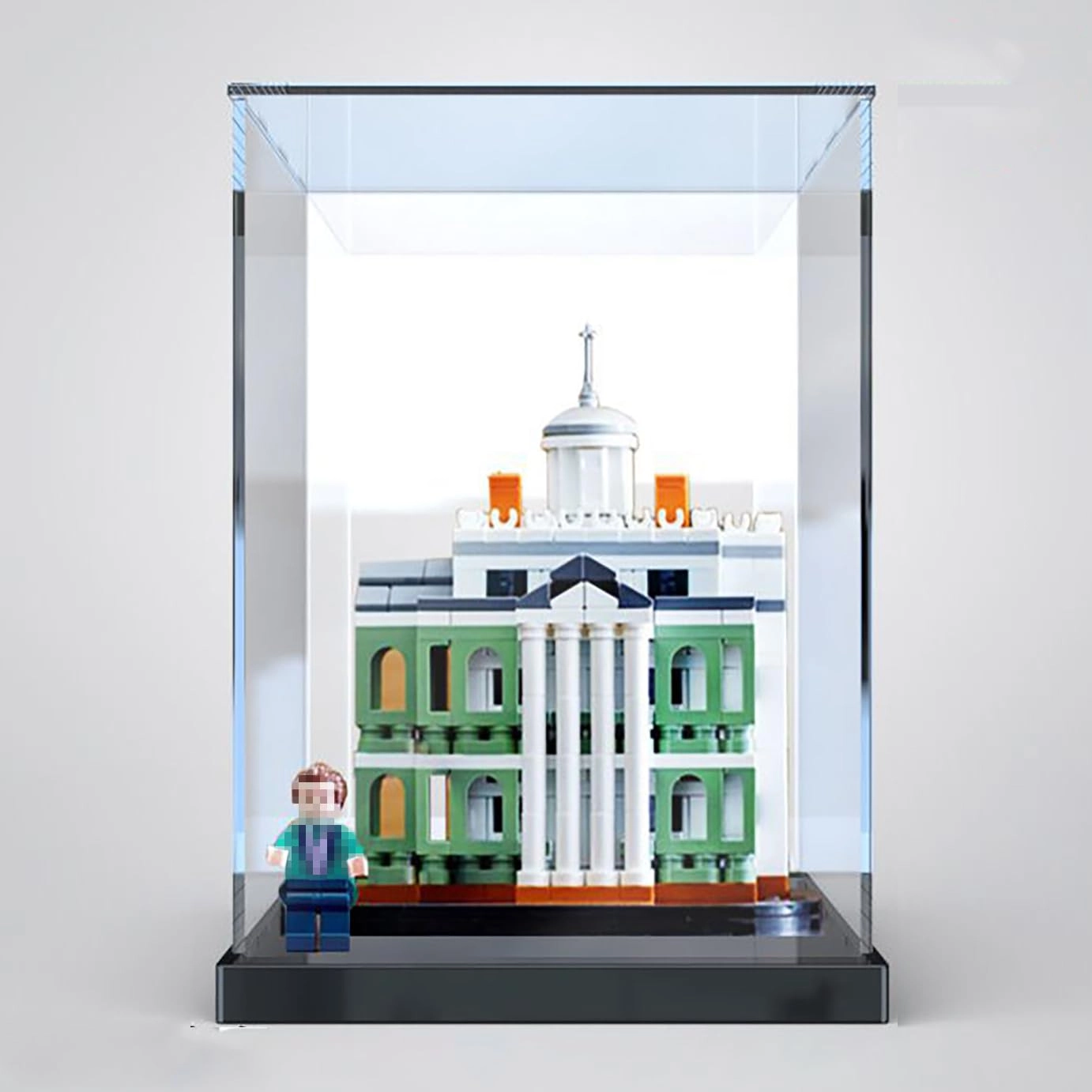 China Acrylic display box - 15x15x20cm Black Base