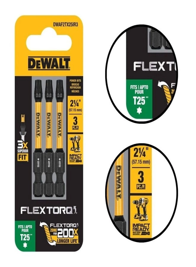 DW FLEXTORQ - 3PK 2.25IN