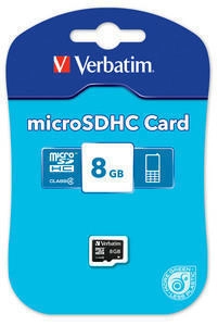 microSDHC Speicherkarte - 8GB