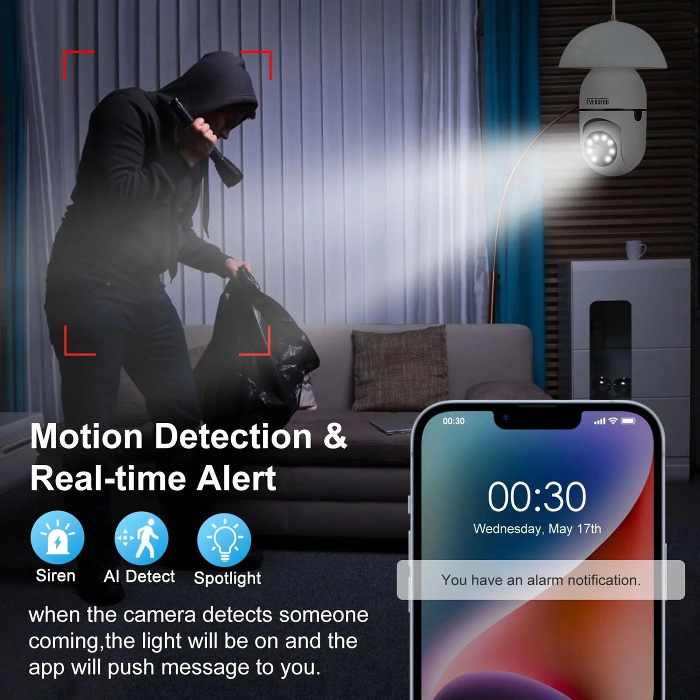 O-KAM Lightbulb Security Camera