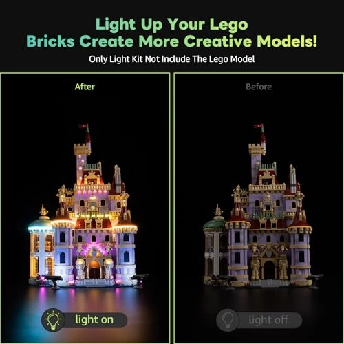 LED Lighting Kit (43263) - Beauty and The Beast Castle