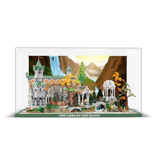 Acrylic Display Case for LEGO 10316 The Lord of the Rings Rivendell - Acrylic
