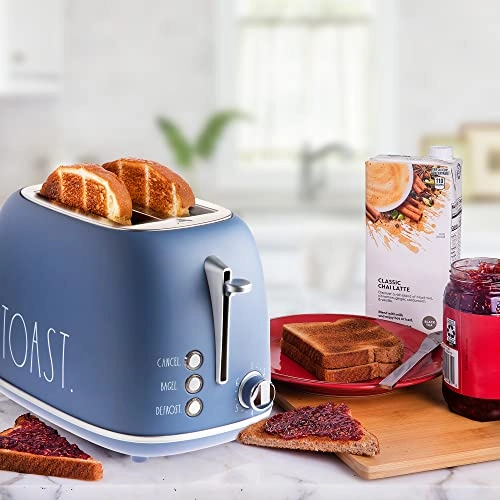 Retro Rounded Bread Toaster - 2 Slice