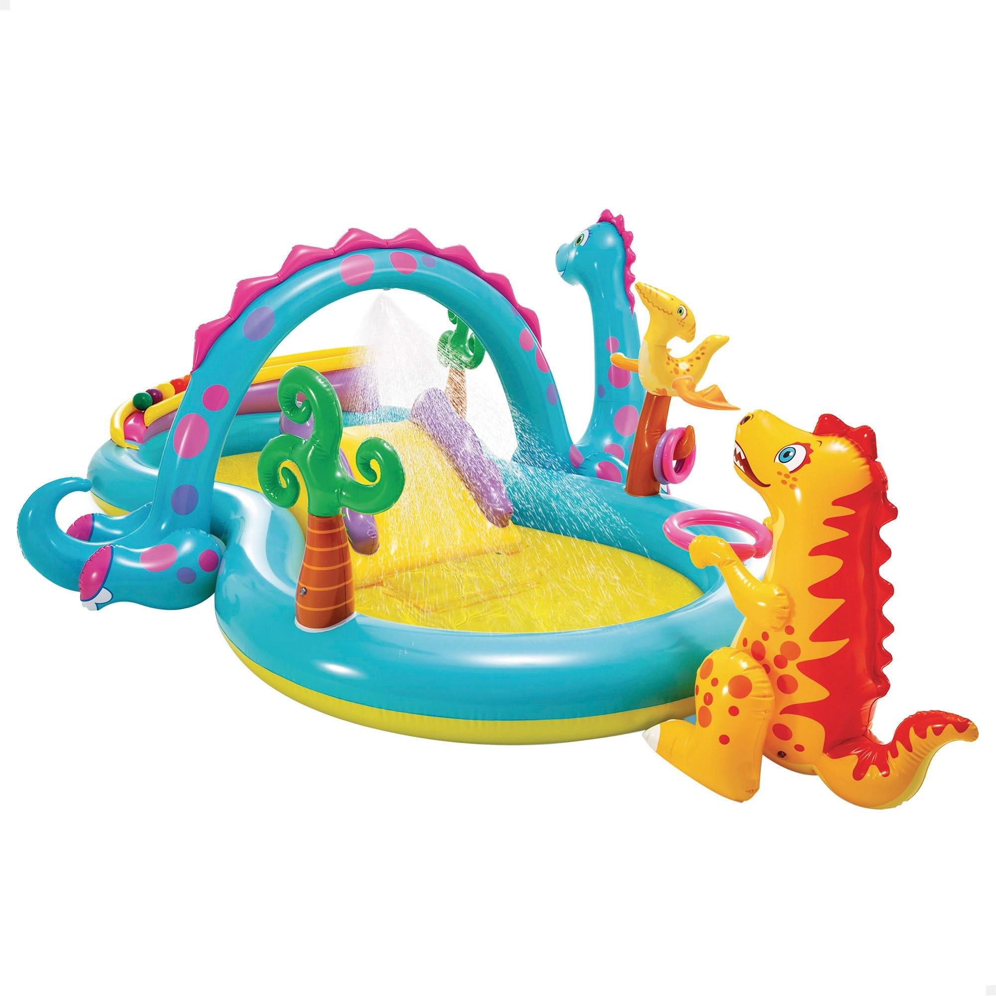 Intex Rainbow Ring Play Center - 77 gallons