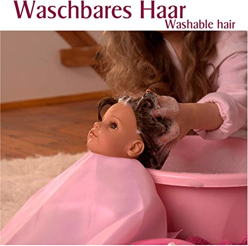 Hannah Poseable Doll - 19.5" All Vinyl Long Red Hair