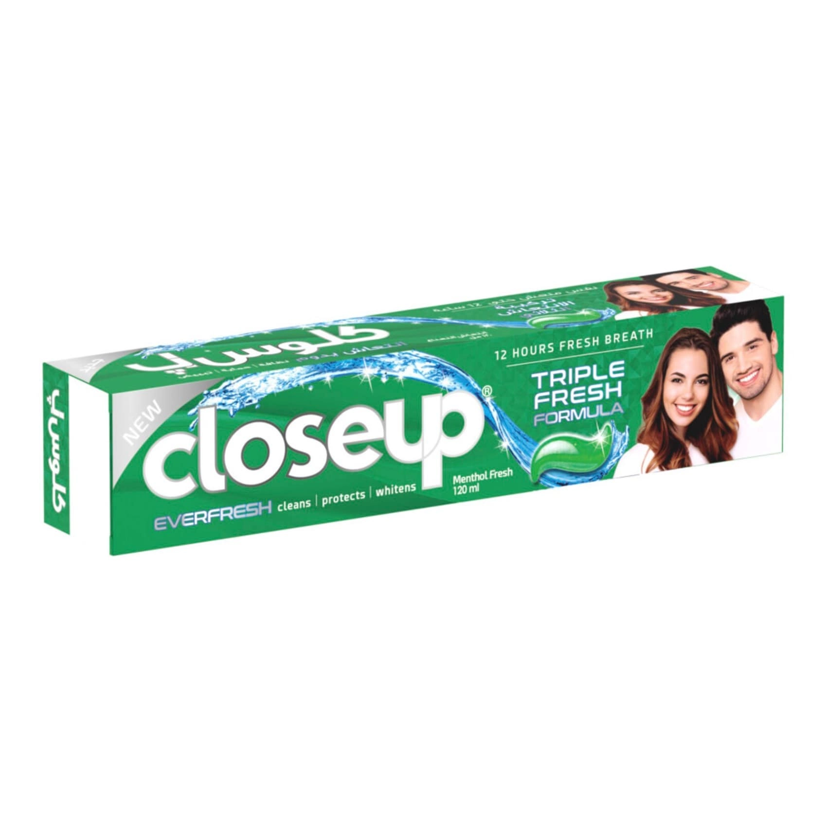 Triple Fresh Gel Menthol Fresh Toothpaste 120ml