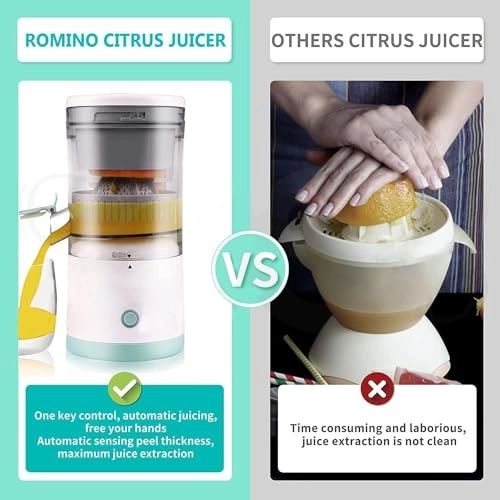 Citrus Press Juicer - Rechargeable USB Charging Portable