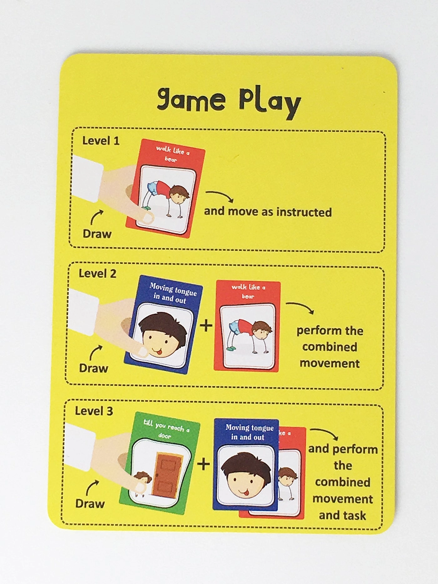 Wiggle N Giggle Travel Card Game - Ages 3 4 5 6 +