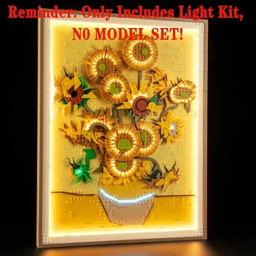 LED Lighting Kit for LEGO Vincent Van Gogh Sunflowers 31215