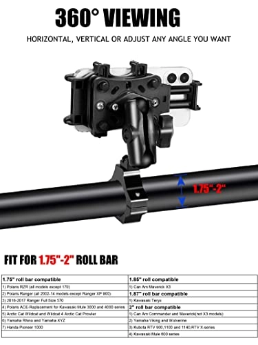 Anti-Vibration Phone Holder for UTV/SXS