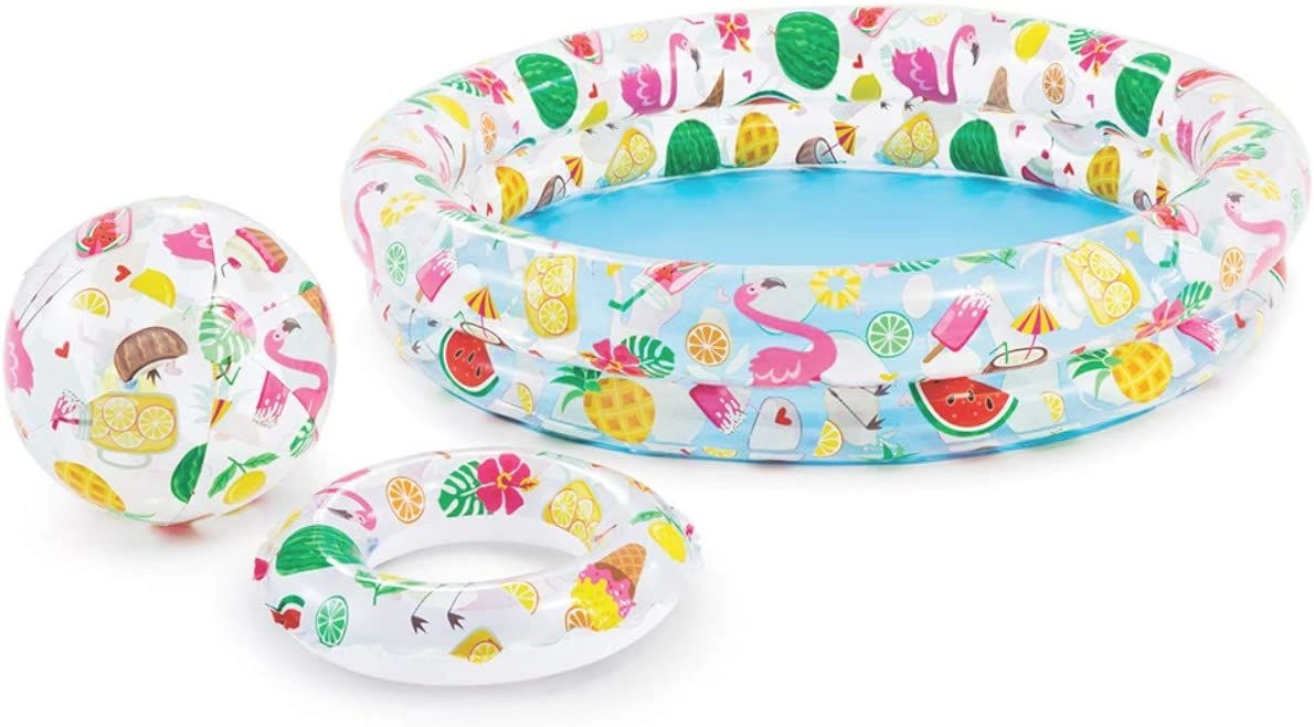 Intex Pineapple Splash Pool - 204lts