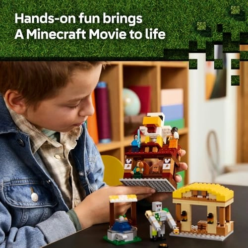 Minecraft The Ghast Balloon Village Attack (21273)