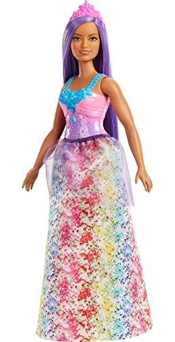 Dreamtopia Princess Doll - Plastic Purple Hair Ages 3+