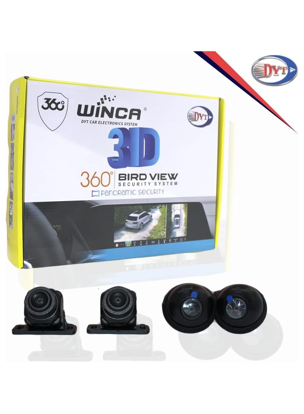 Car 360 Degree Bird View Surround System DVR - 2560*1440