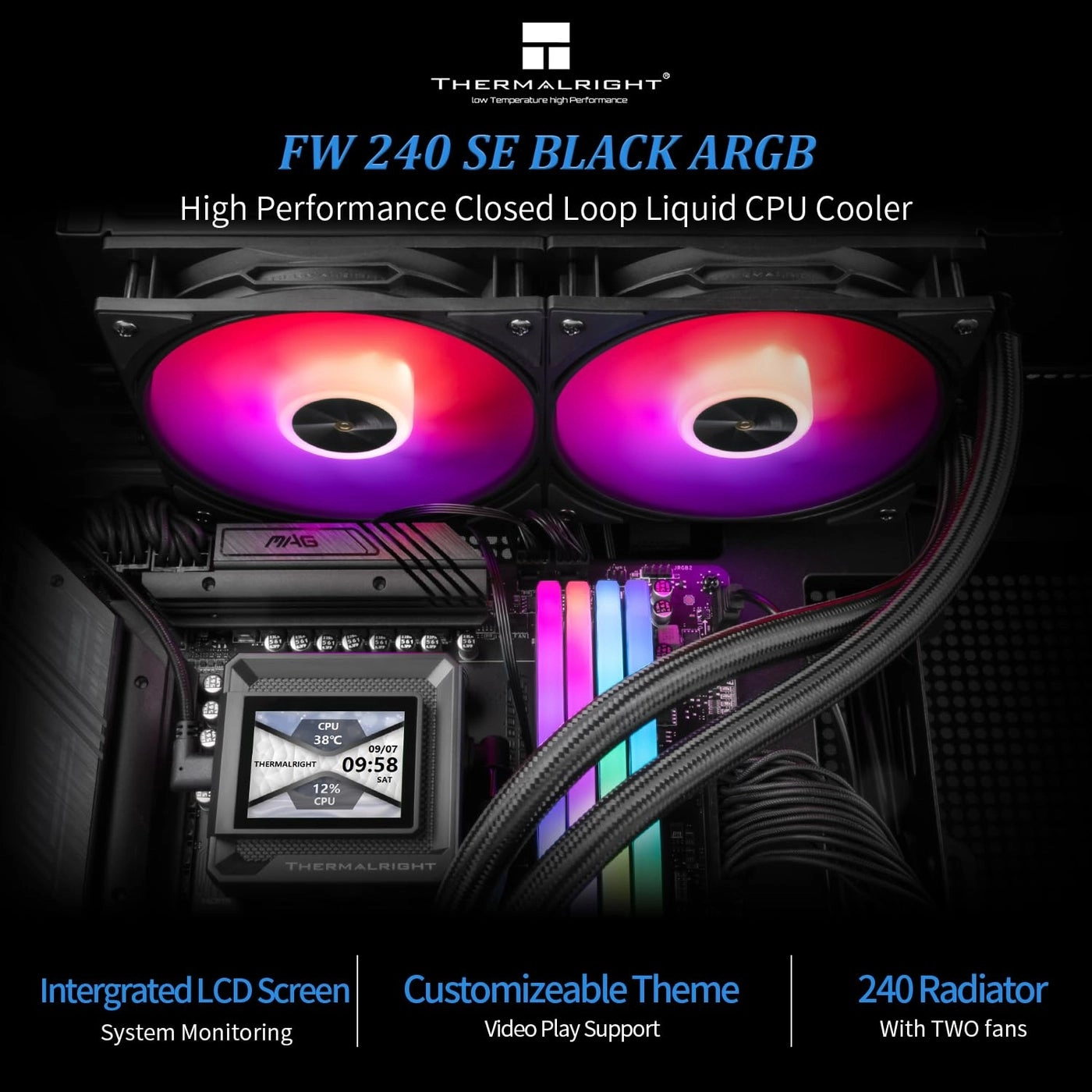FW 240 SE - AIO ARGB IPS LCD