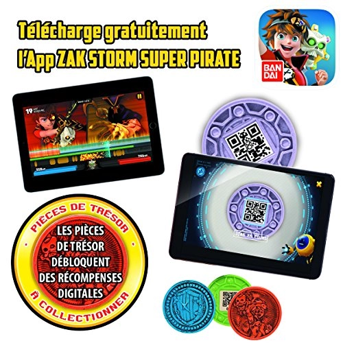 Zak Storm Collectable Coins PDQ - Multi-Colour Plastic (41500)