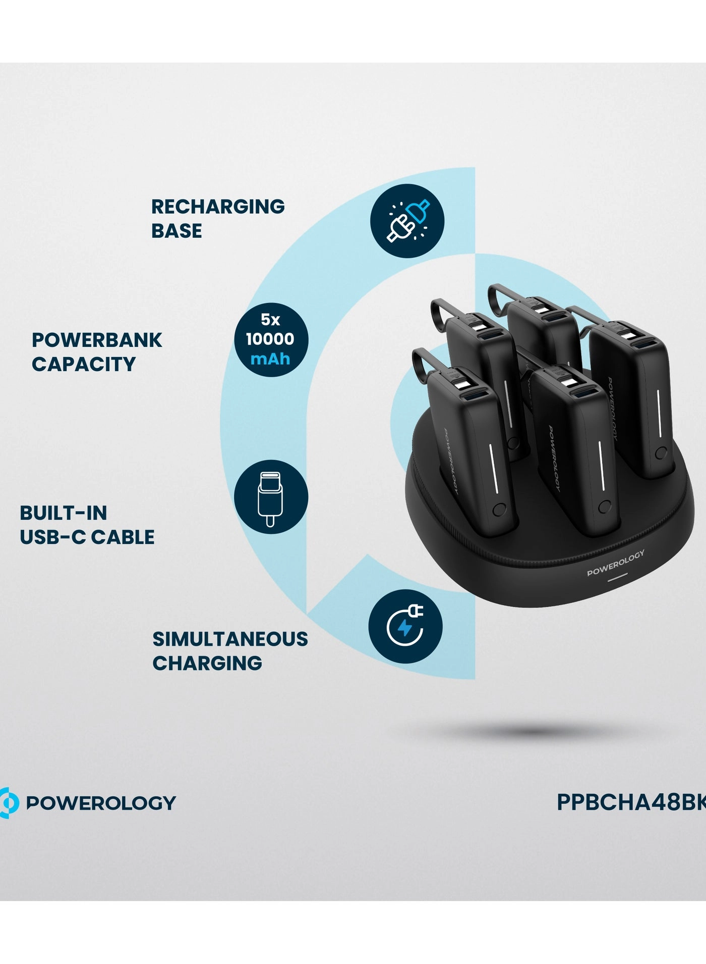 PPBCHA48BK - 10000mAh