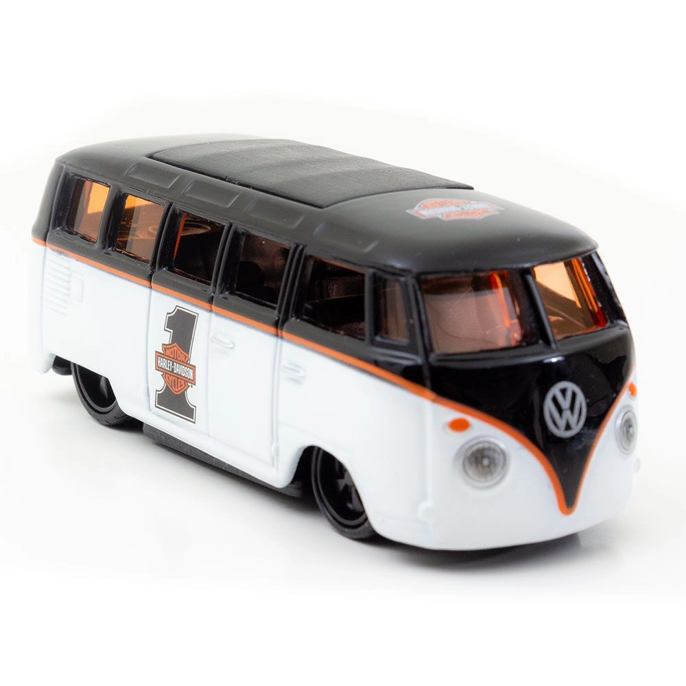 Hd Series Custom Cars Volkswagen Van - Samba - White
