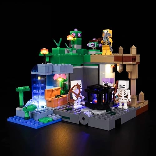 LED Lighting kit for Lego The Skeleton Dungeon - Multicolor 5V (21189)