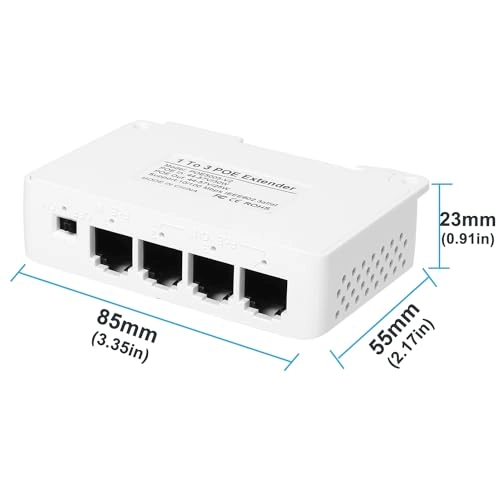 POE5005G-V2 - 10-25 Watts 3 IEEE 802.3af/at 10/100/1000Mbps 30 Watts