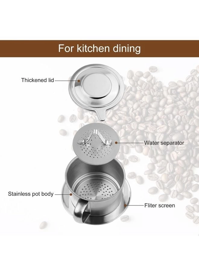 Vietnamese Coffee Drip Filter - Stainless Steel Traditional Brew