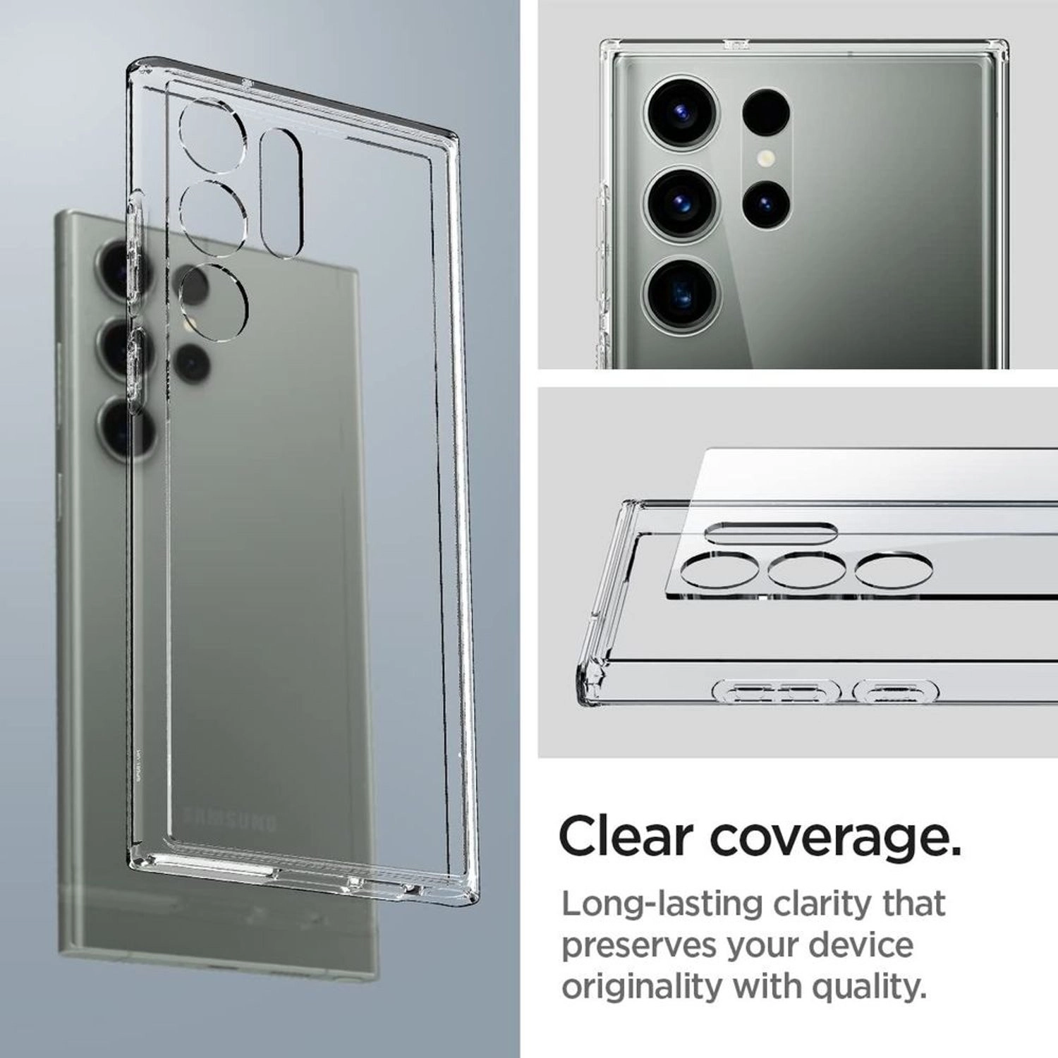 Ultra Hybrid Clear Case for Galaxy S23 Ultra