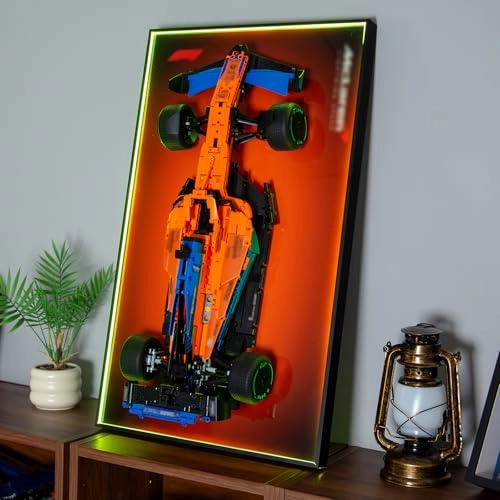 Display Wall Plate for LEGO Technic McLaren Formula 1 Racing Car 42141 - 75X45cm