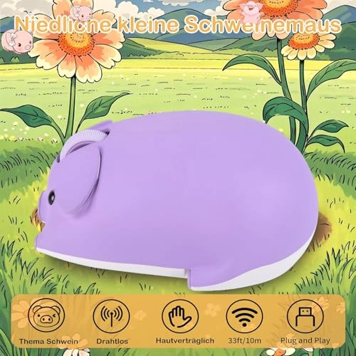 Pig Shape Mouse - Wireless